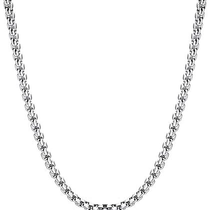 silver ball chain