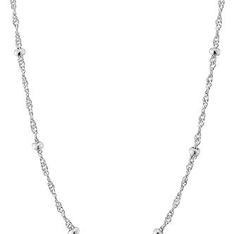 singapore silver chain