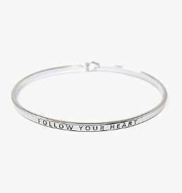 shop personalized heart bracelets