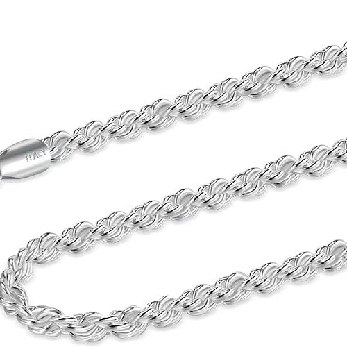 Rope Silver Chain