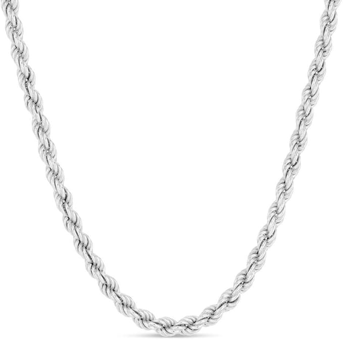 Rope Silver Chain