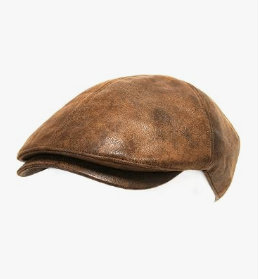 Boston Scally Co. Original Leather Scally Cap