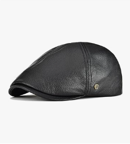 Boston Scally Co. Original Leather Scally Cap